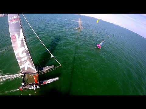 Kite vs. Moth vs. Nacra F20 FCS vs. Marstrom 32