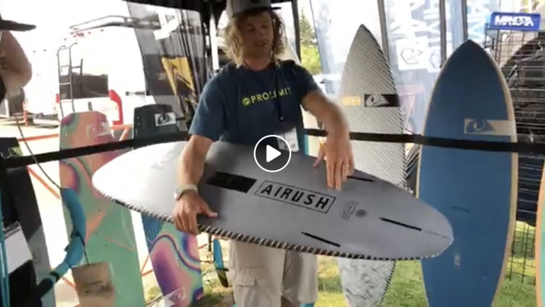2019 Airush Surfboard Line with Reider Decker