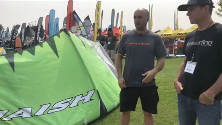 2019 Naish Kite preview with designer Damien Girardin