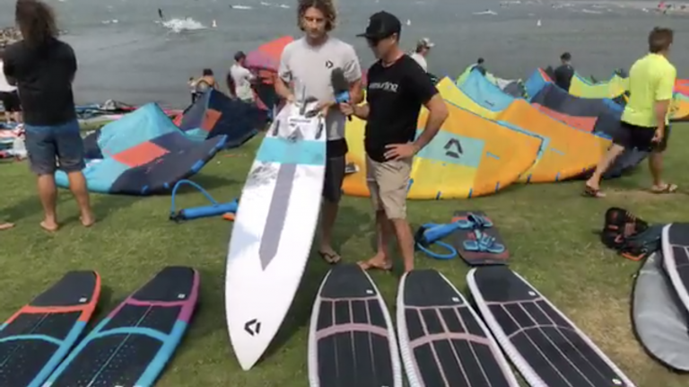 Sky Solbach shares the 2019 Duotone surf line.