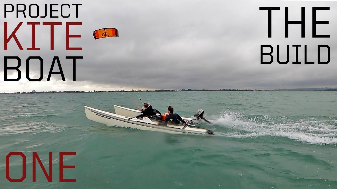 Sam Light Crafting a Kite Boat Dream from a Hobie 18 Kitesurfing
