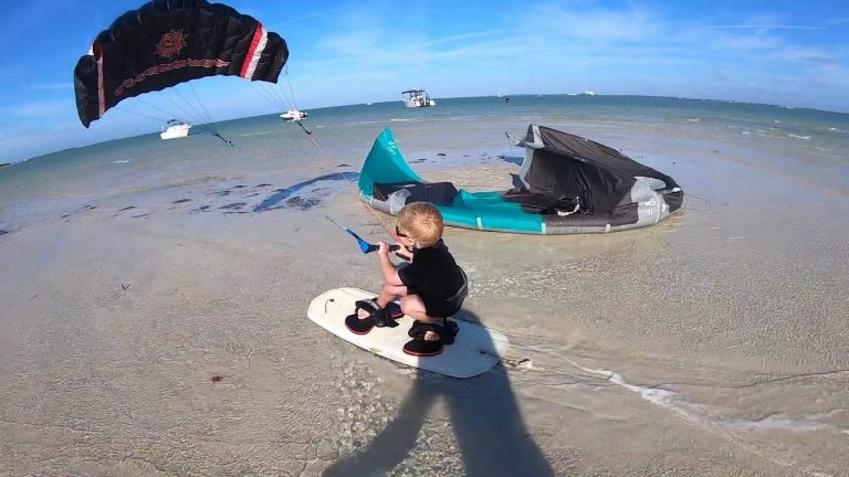 Lincoln Parker – 4 Year-Old Kiteboarder
