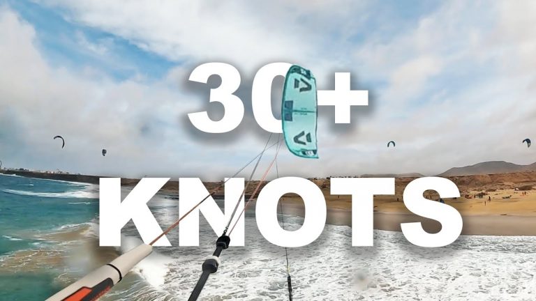 30+ KNOTS KITEBOARDING – Canary Islands
