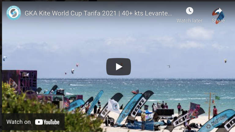 40+ kts brings big air action to Tarifa World Cup