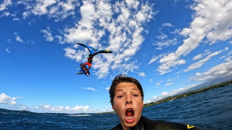 First time shooting with the GoPro Hero 10 (Wing Foiling)