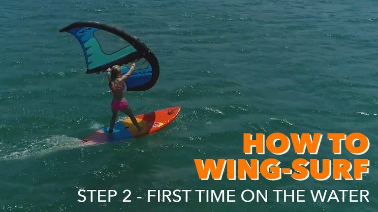 How-To Wing Surf with Robby Naish – Step 2 – Getting on the water