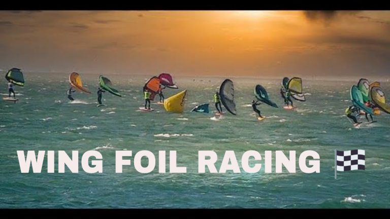 Friday Night Wing Foil Racing; San Francisco CA (June 4, 2021)