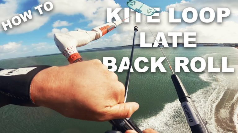 KITE LOOP with LATE BACK ROLL – Tricks of the Trade