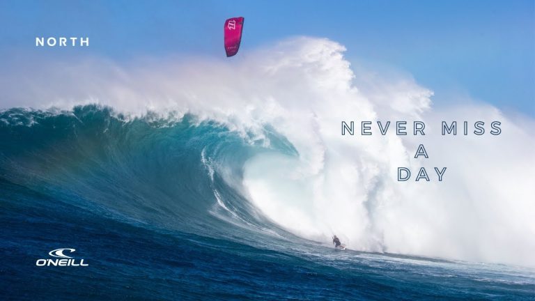 Never Miss A Day / Big Wave Kitesurfing Jaws / Jesse Richman