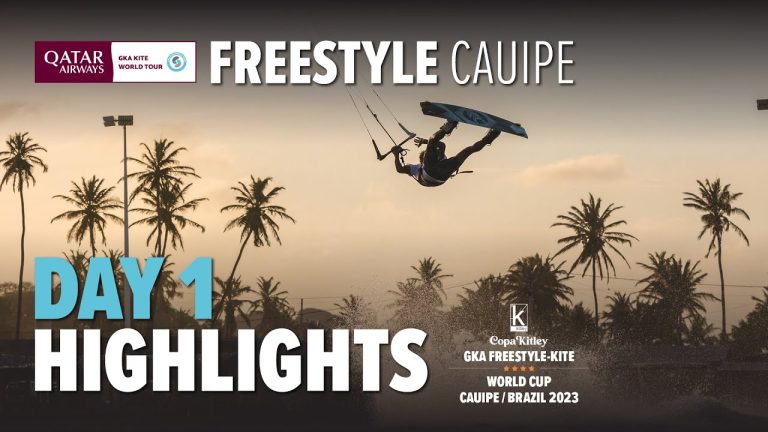 Day One Action | Copa Kitley GKA Freestyle-Kite World Cup Cauipe 2023